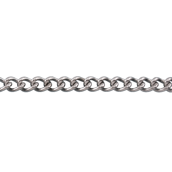 S0611-M003 X 100,,Suncor Stainless,,CHAIN TWIST 1/8 LINK 316 SS 100'  BAG,General Industrial