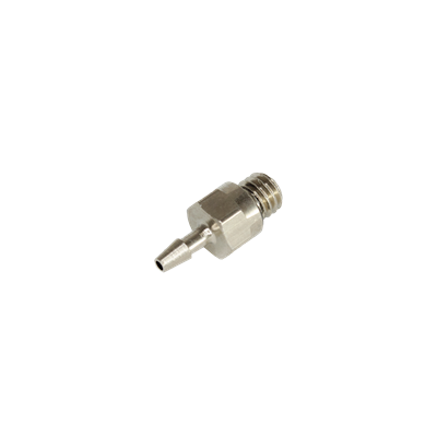BARBED MALE CONNECTOR 1/4"OD X 1/8"ID