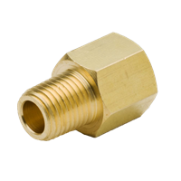 ADAPTER 3/8"FPT X 1/4"MPT BRASS