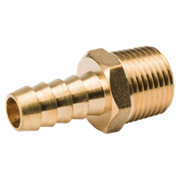 MALE BARBED CONNECTOR 1"BARB X 1"NPT